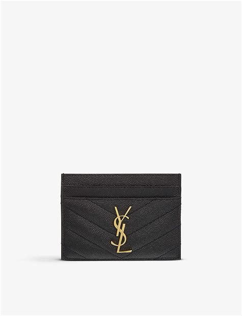 ysl card holder nordstrom|selfridges ysl card holder.